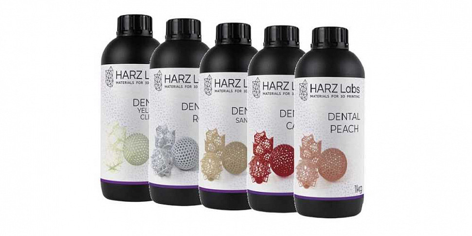 Фотополимеры HARZ Labs сертифицированы для стоматологии!