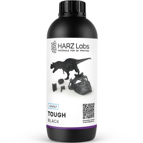 Фотополимер HARZ Labs Tough Black (1 кг)