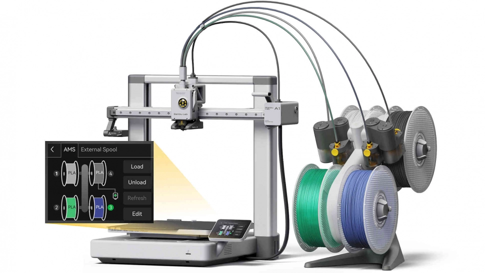 Bambu Lab A1 Combo 3D принтер EU версия - Planeta3D