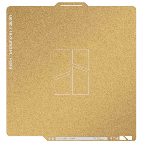 Пластина печатная PEI 3D-принтера Bambu Lab X1 & P1 series текстурированная