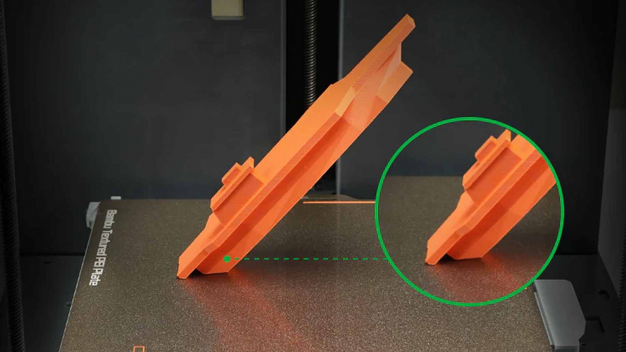 Пластина печатная PEI 3D-принтера Bambu Lab X1 & P1 series текстурированная