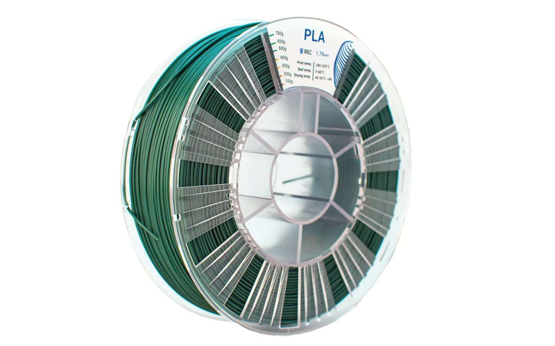 PLA пластик REC хаки 1,75 мм 0,75 кг
