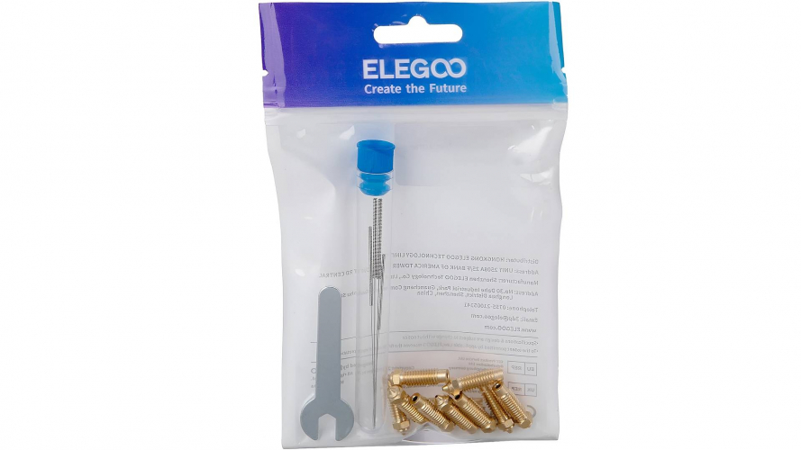 Сопло 3D-принтера Elegoo Neptune 4 Plus / 4 Max набор латунь