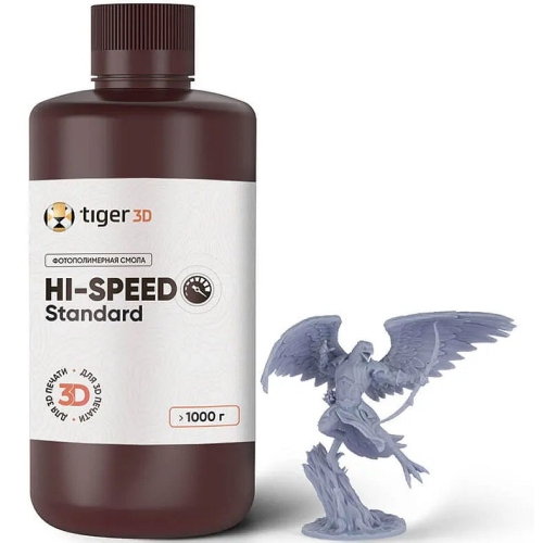 Фотополимер Tiger3D Hi-Speed Standard Grey