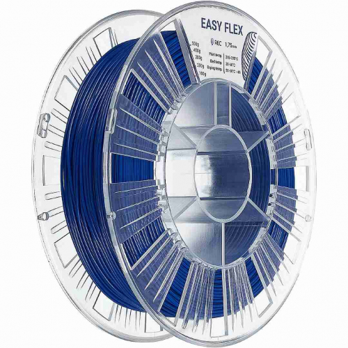 TPU A95 пластик REC Easy Flex синий 1,75 мм 0,5 кг