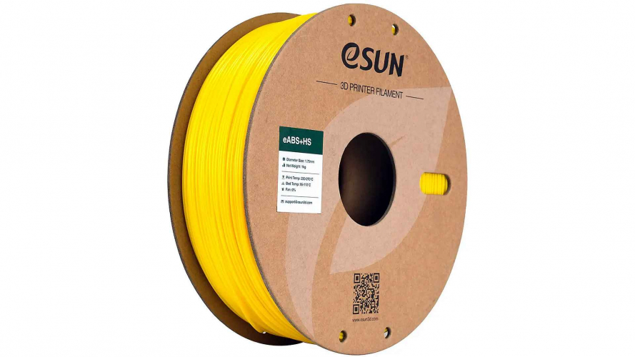 eABS+HS пластик ESUN Yellow 1,75 мм 1 кг