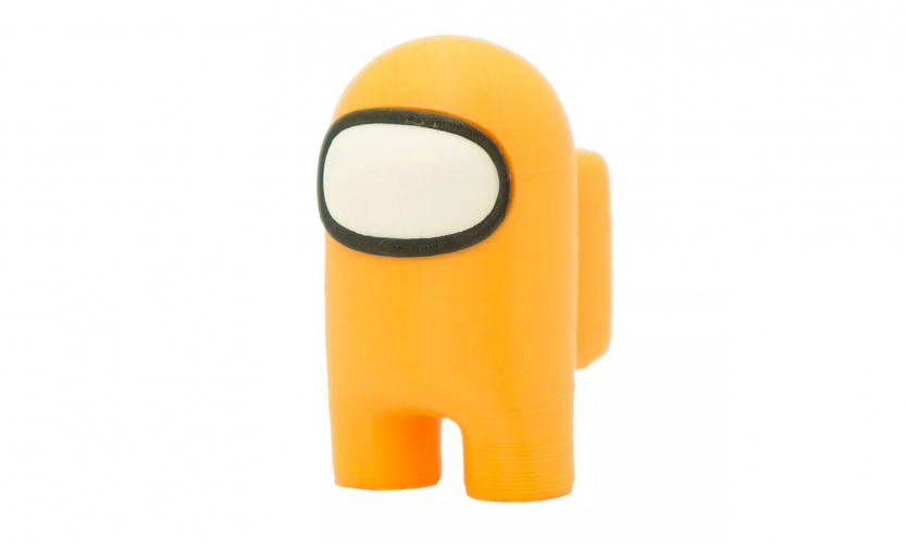 PLA пластик REC оранжевый 1,75 мм 0,75 кг