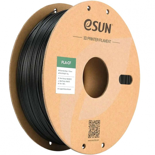 PLA-CF пластик ESUN Black 1,75 мм 1 кг