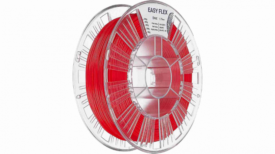 TPU A95 пластик REC Easy Flex красный 1,75 мм 0,5 кг