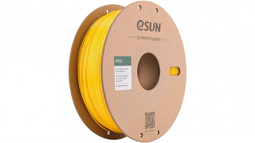 PETG пластик ESUN Yellow 1,75 мм 1 кг