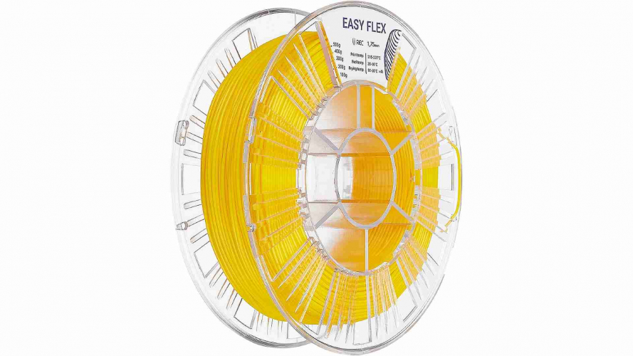 TPU A95 пластик REC Easy Flex желтый 1,75 мм 0,5 кг