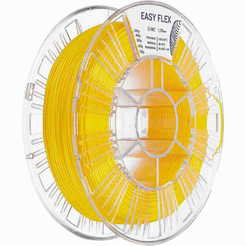 TPU A95 пластик REC Easy Flex желтый 1,75 мм 0,5 кг