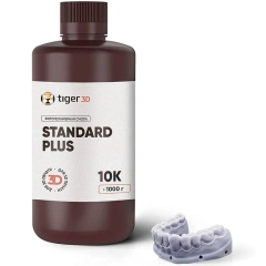 Фотополимер Tiger3D Standard Plus 10K Grey