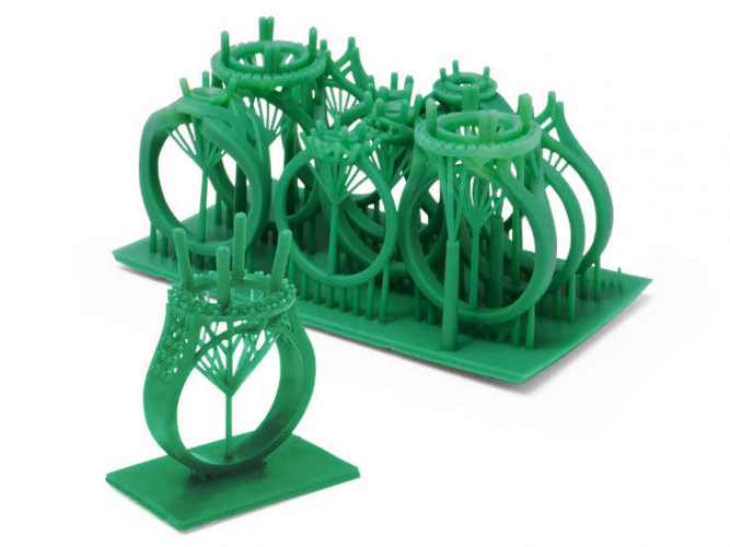 Фотополимер Phrozen Castable W20 Green (0,5 кг)