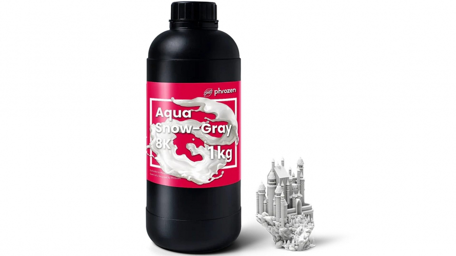 Фотополимер Phrozen Aqua Snow-Gray 8K (1 кг)