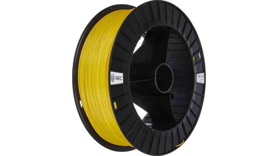 PETG пластик REC Relax желтый 1,75 мм 2 кг