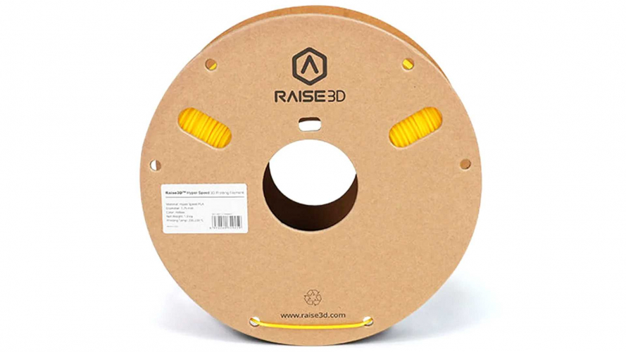 PLA Hyper Speed пластик Raise3D Yellow 1,75 мм 1 кг