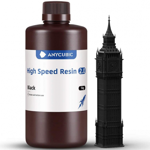 Фотополимер Anycubic High Speed 2.0 Black (1 кг)