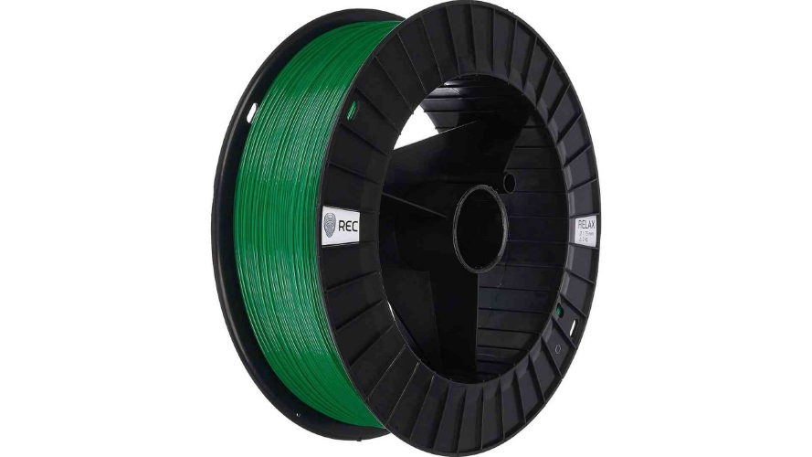 PETG пластик REC Relax зеленый 1,75 мм 2 кг