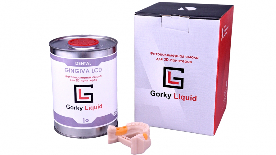 Фотополимер Gorky Liquid Dental Gingiva (1 кг)