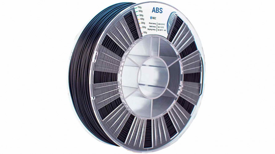 ABS пластик REC черный 2,85 мм 0,75 кг