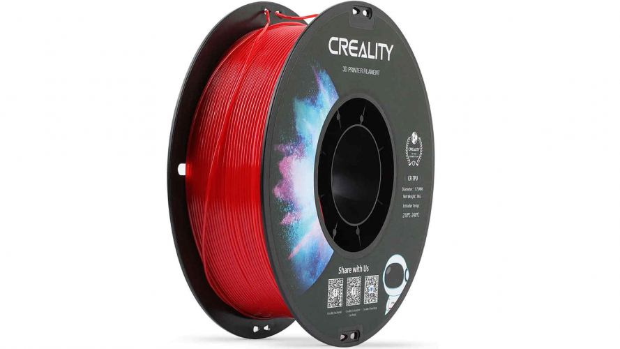 TPU CR series пластик Creality Red 1,75 мм 1 кг