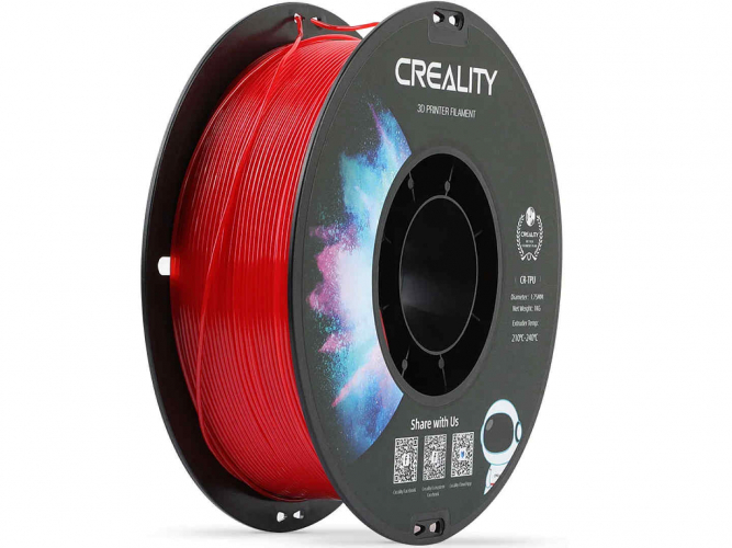 TPU CR series пластик Creality Red 1,75 мм 1 кг