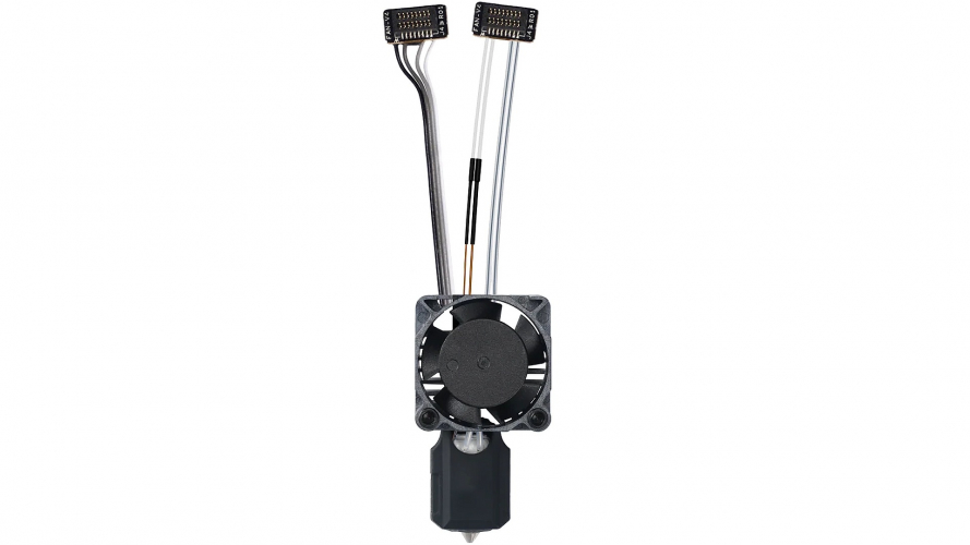 Хотенд 3D-принтера Bambu Lab P1 series сопло сталь закаленная 0,4 мм в сборе