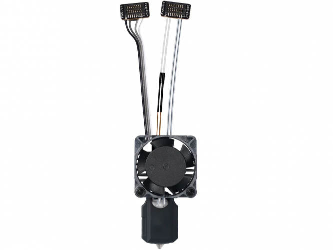 Хотенд 3D-принтера Bambu Lab P1 series сопло сталь закаленная 0,4 мм в сборе