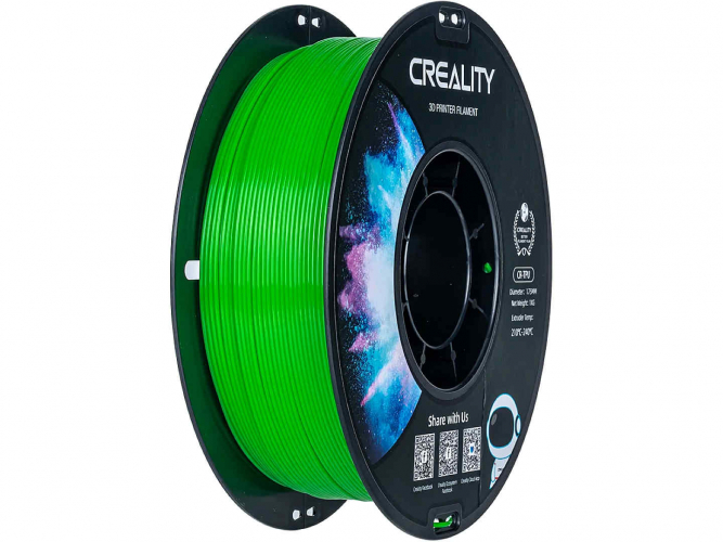 TPU CR series пластик Creality Green 1,75 мм 1 кг