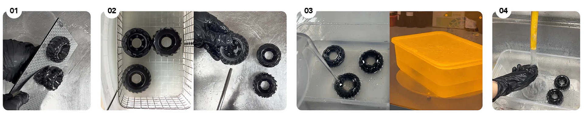 Фотополимер Phrozen Elastomer EL400 Resin Gray (1 кг)