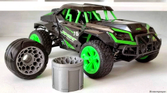 TPU A70 пластик REC Soft Flex черный 1,75 мм 0,5 кг