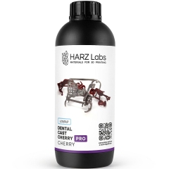 Фотополимер HARZ Labs Dental Cast Cherry PRO (1 кг)