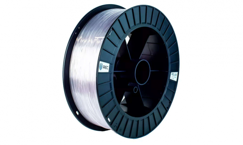 PETG пластик REC Relax прозрачный 2,85 мм 2 кг