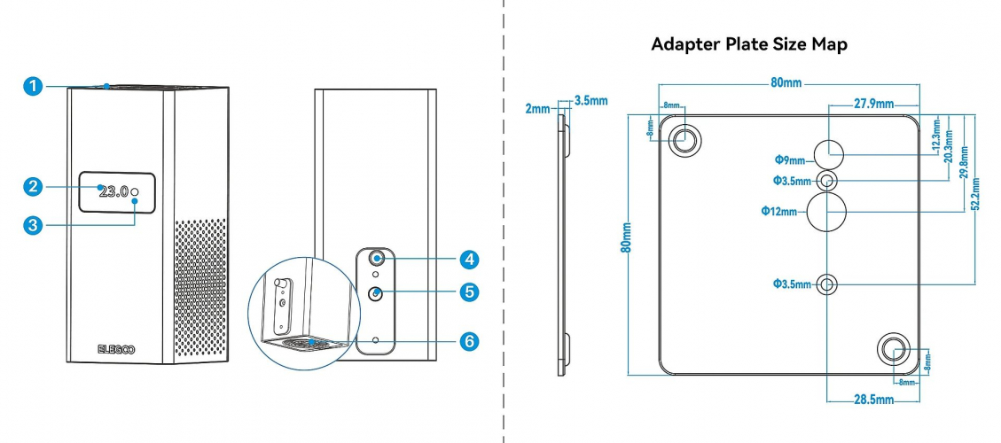 Мини подогреватель Elegoo Mini Heater