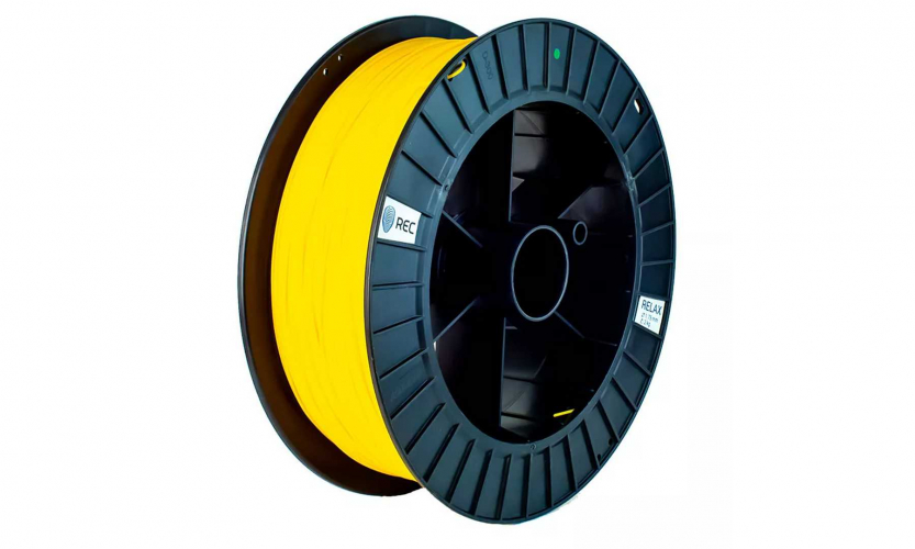 PETG пластик REC Relax желтый 2,85 мм 2 кг