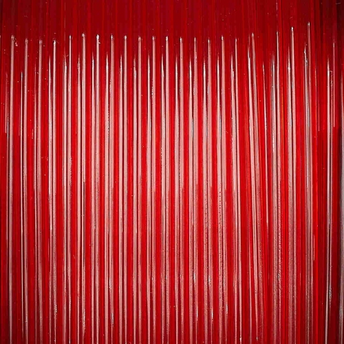 PETG пластик REC Relax прозрачный красный 1,75 мм 0,75 кг