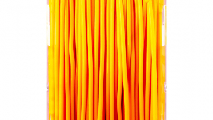 TPE пластик REC Flex для 3D принтера оранжевый 1,75 мм 0,5 кг