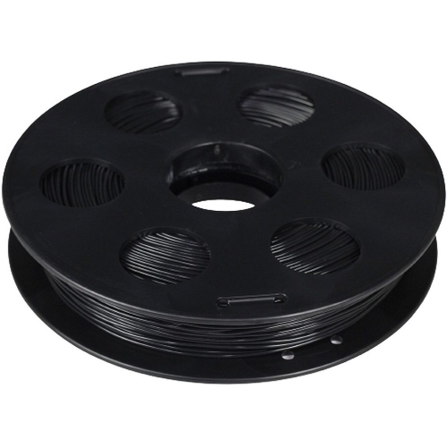 TPU Hard пластик Bestfilament черный — твердый эластомер для 3D-печати 1,75 мм 0,5 кг