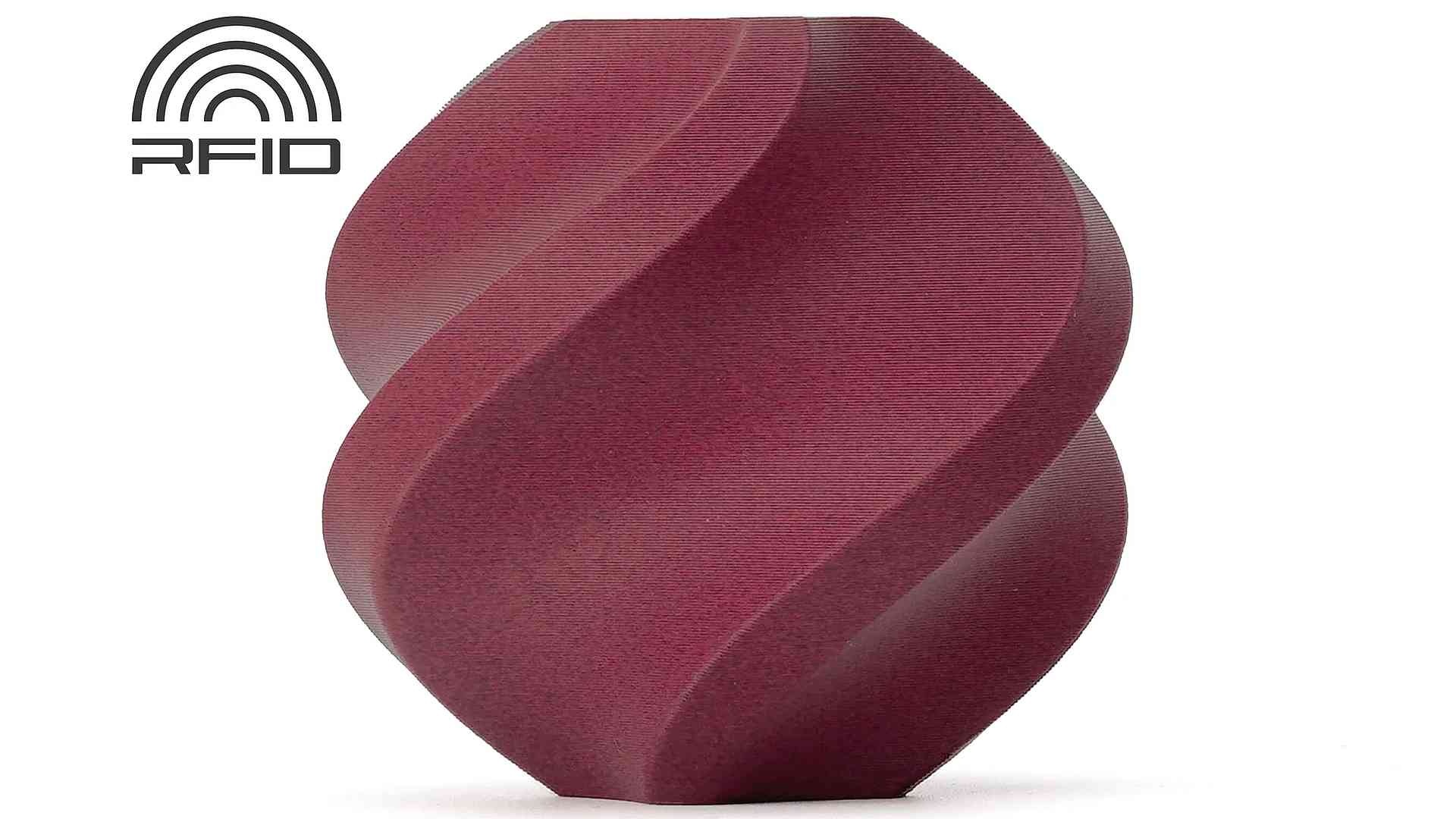 PLA-CF-Burgundy-Red-1920.970@2x PLA-CF пластик Bambu Lab Burgundy Red для 3D принтера 1,75 мм 1 кг купить в Москве по выгодной цене - Planeta 3D PLA-CF пластик Bambu Lab Burgundy Red 1,75 мм 1 кг, PLA пластик Bambu Lab, доставка, купить, цена, продажа, описание, каталог, отзывы Bambu Lab PLA-CF Burgundy Red