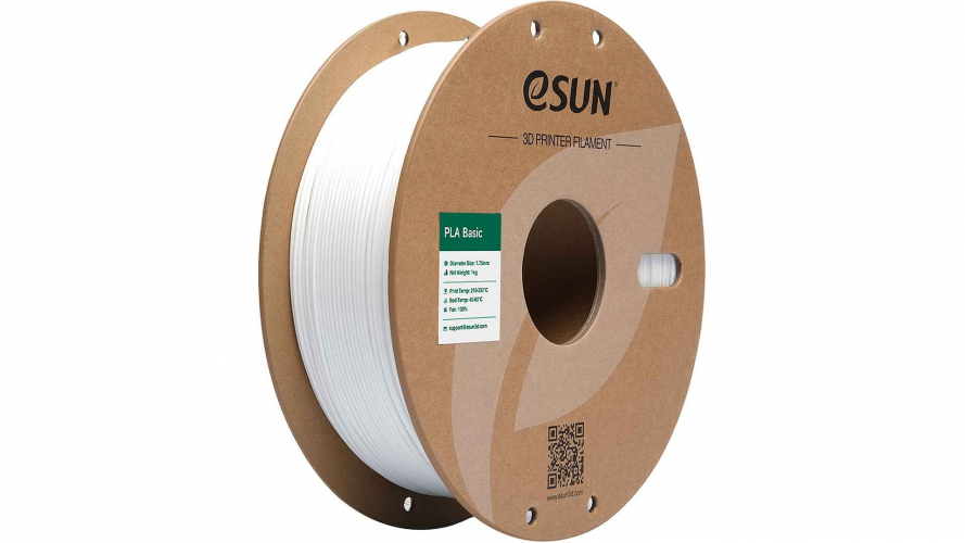 PLA-Basic пластик ESUN White 1,75 мм 1 кг