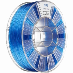 SBS пластик REC прозрачный синий 1,75 мм 0,75 кг