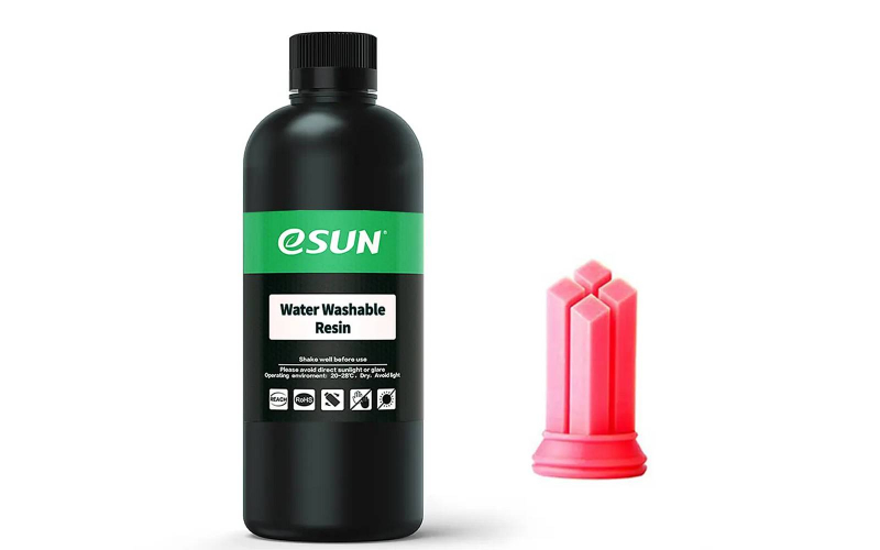 Фотополимер ESUN Water Washable Red (0,5 кг)