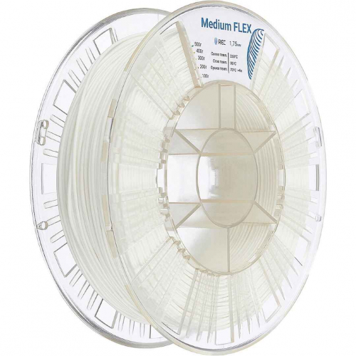 TPU A80 пластик REC Medium Flex белый 1,75 мм 0,5 кг