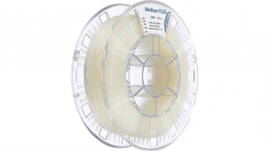 TPU A80 пластик REC Medium Flex натуральный 1,75 мм 0,5 кг