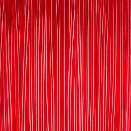 SBS пластик REC прозрачный красный 1,75 мм 0,75 кг