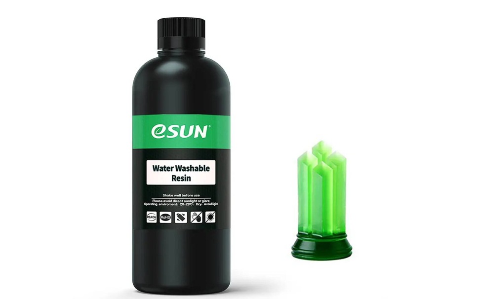 ESUN Water Washable Transparent Green