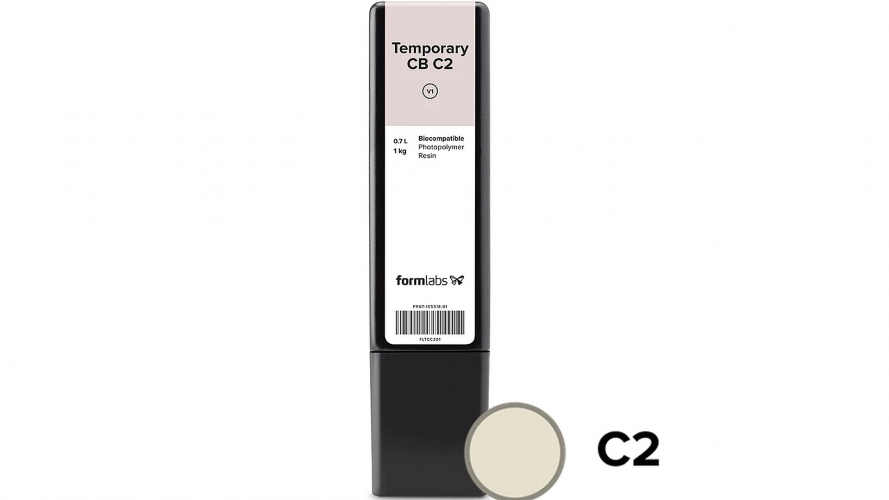Фотополимер Formlabs Temporary CB Resin C2 (0,7 л)