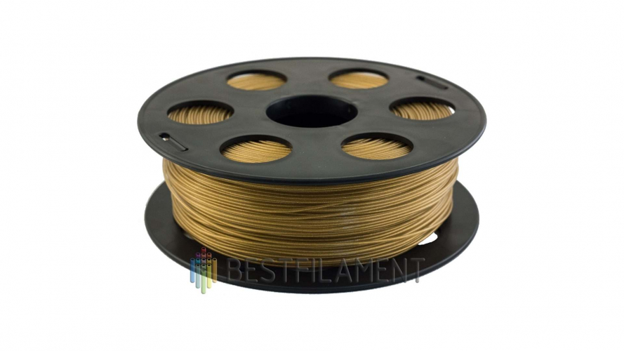 PETG пластик Bestfilament металлик золотистый 1,75 мм 1 кг
