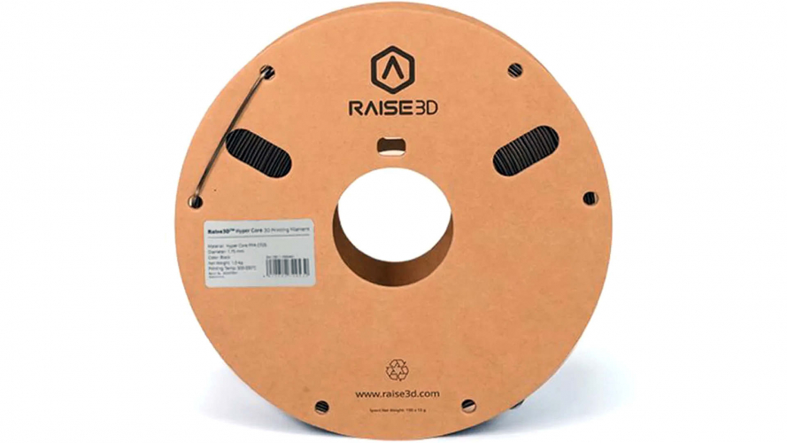 PPA CF25 Hyper Core пластик Raise3D Black 1,75 мм 1 кг